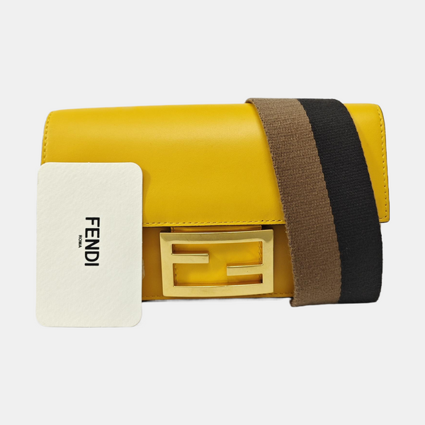 Baguette Mini Calfskin Yellow
