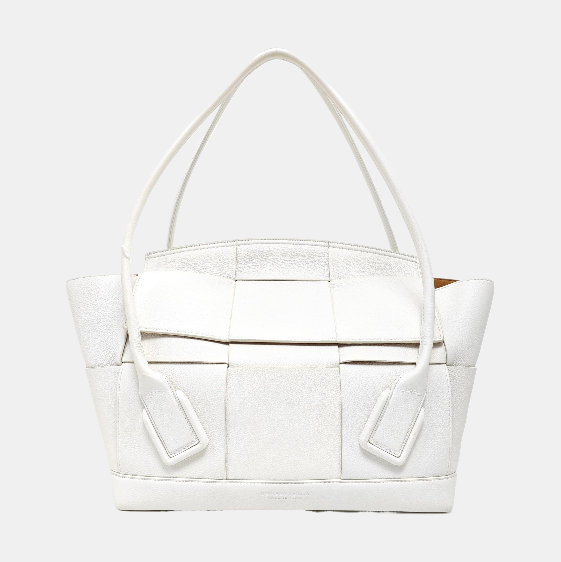 Arco Small Calfskin White