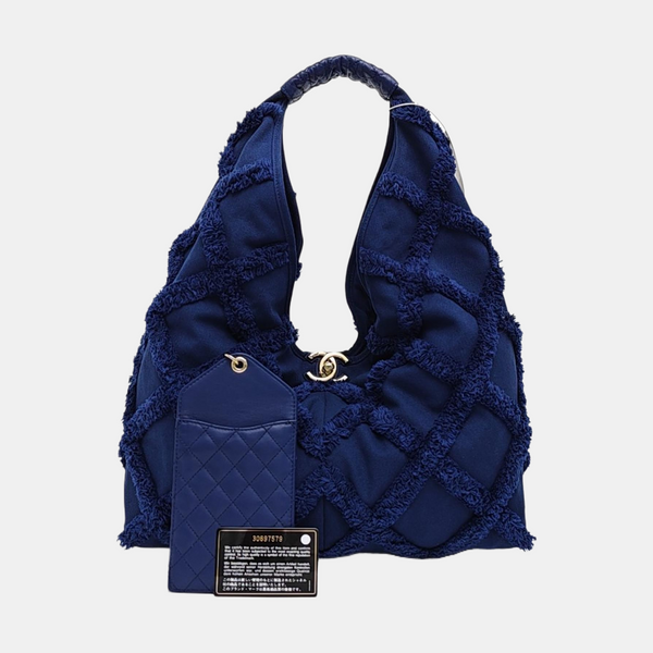 Quilted Canvas Blue