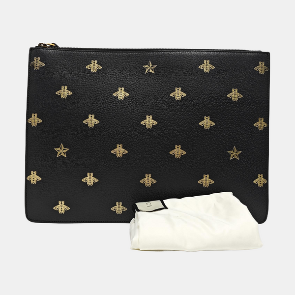 Calfskin Clutch Black