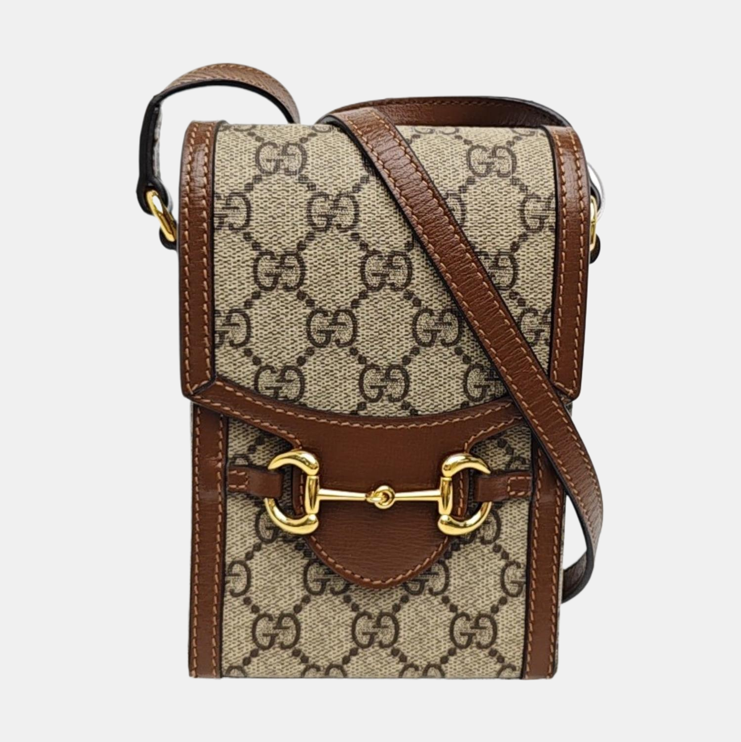 Horsebit 1955 Mini Coated Canvas Beige