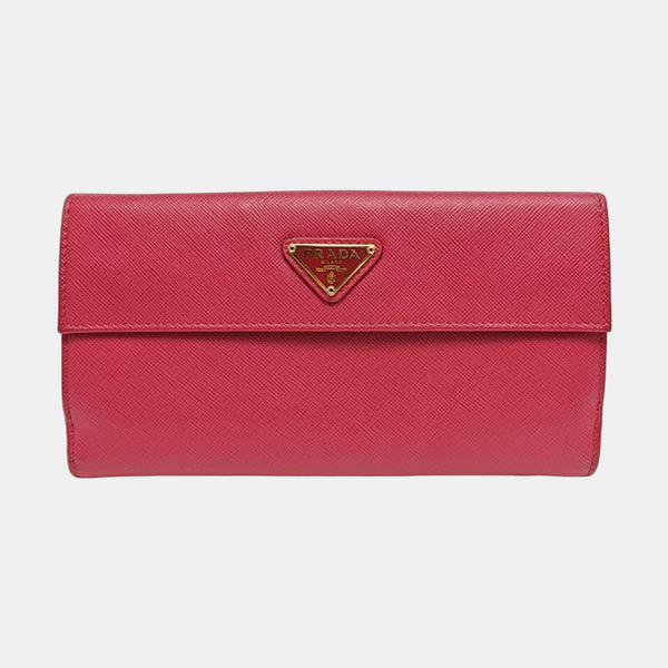 Calfskin Wallet Red