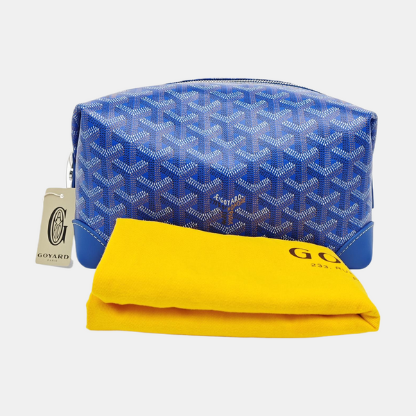 Canvas Clutch Blue