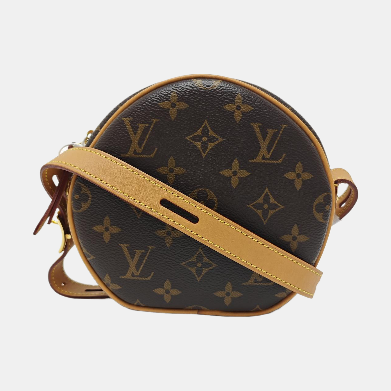 BOITE CHAPEAU PM Monogram Coated Canvas Brown