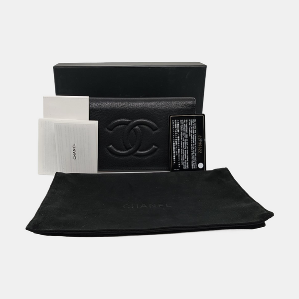 Lambskin Wallet Black