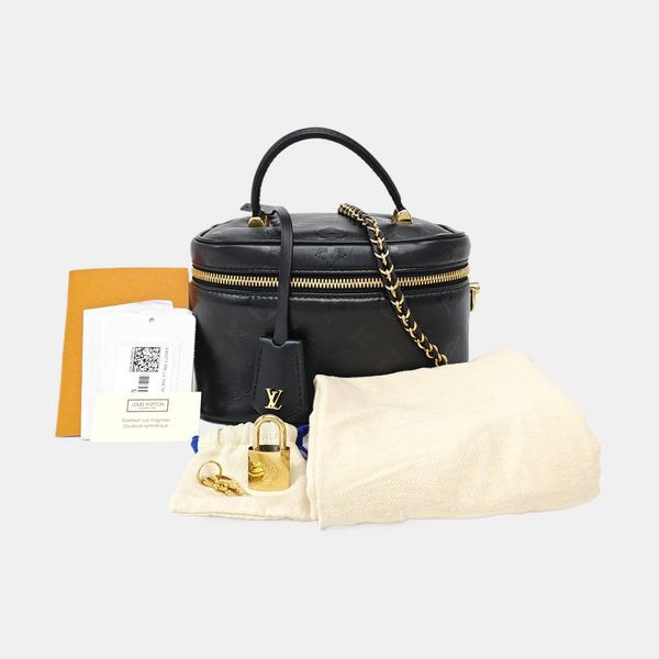 VANITY PM Monogram Lambskin Black
