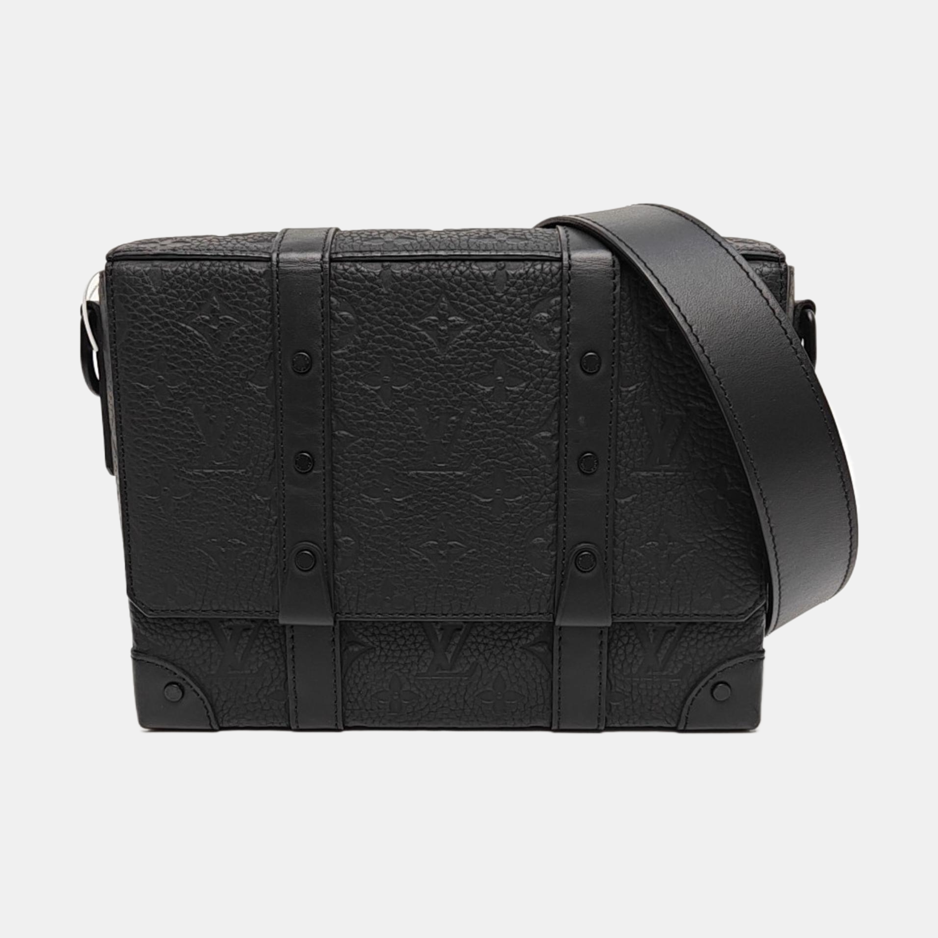 TRUNK PM Calfskin Black