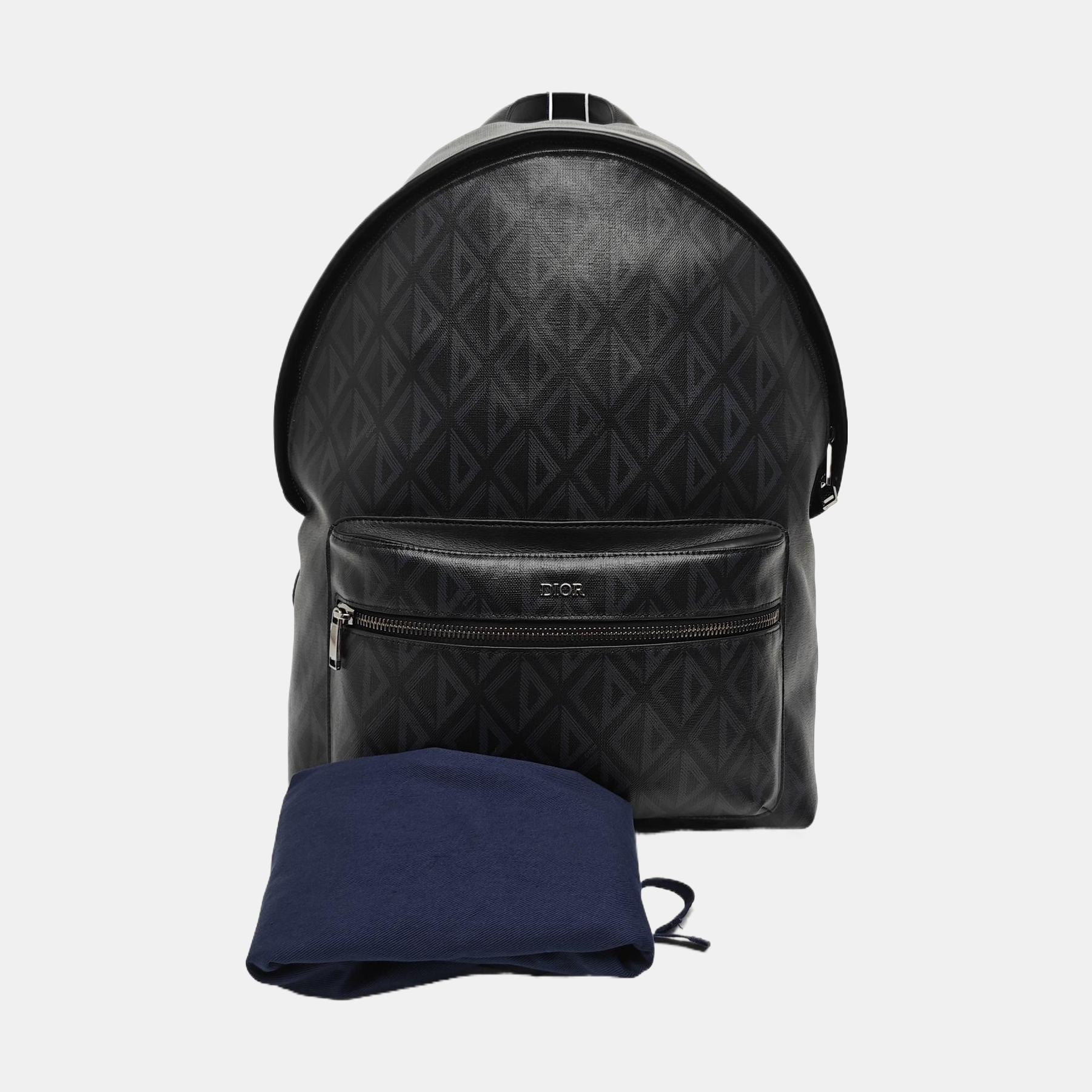 Rider Oblique Coated Canvas Black