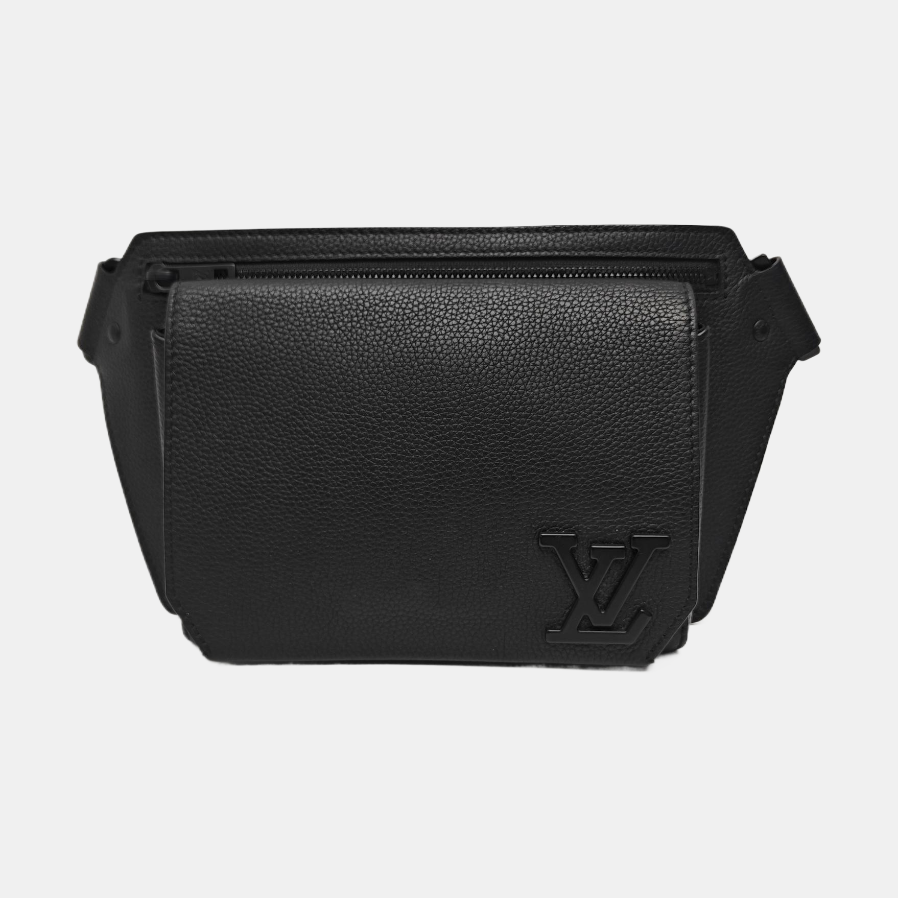Calfskin Belt Bag Black