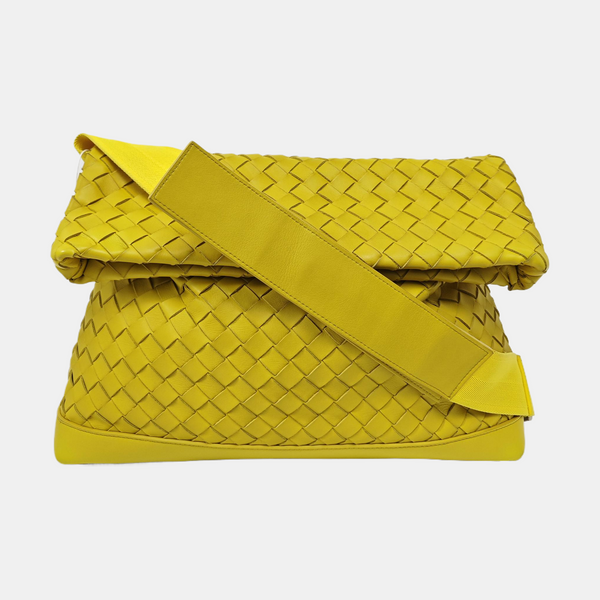 Calfskin Shoulder Bag Yellow