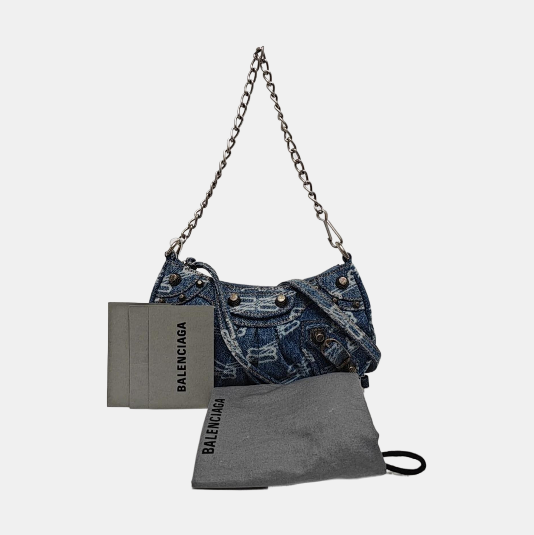 Le Cagole Mini Denim Blue