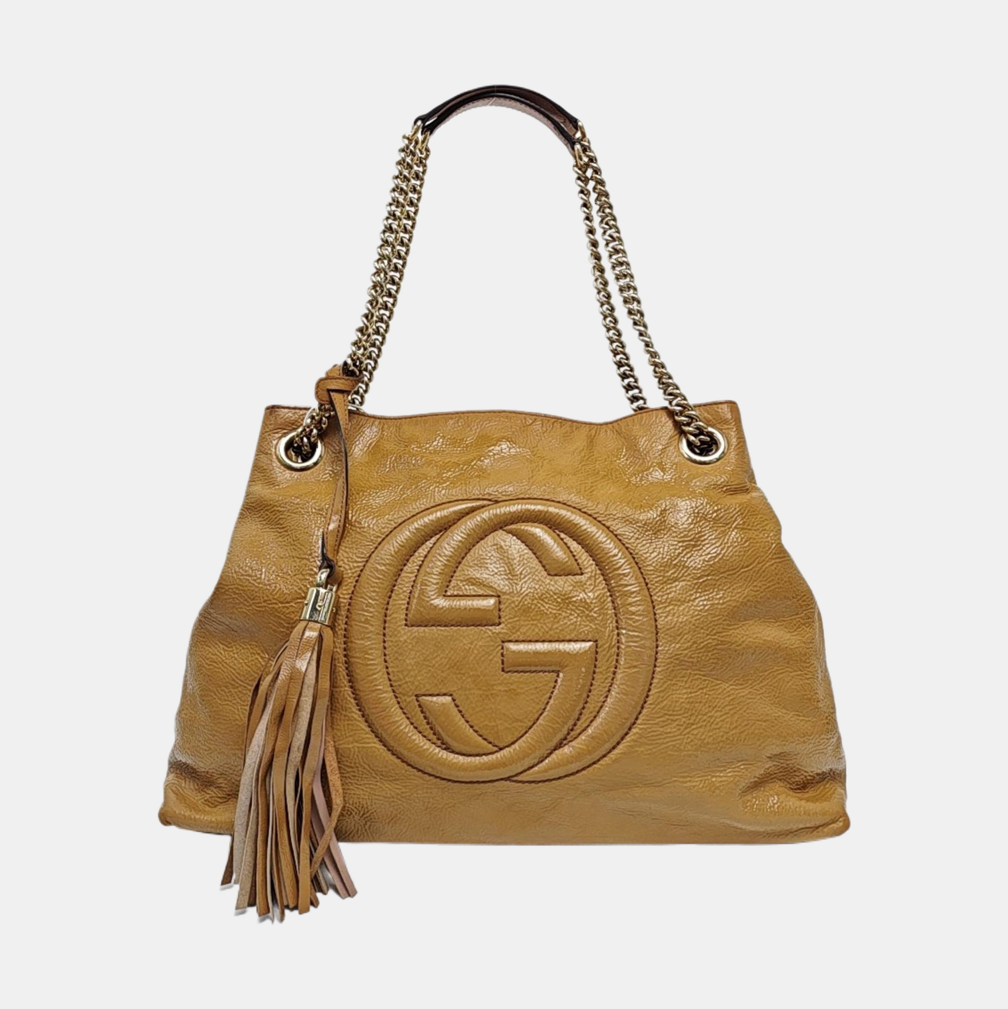 Soho Large Calfskin Beige