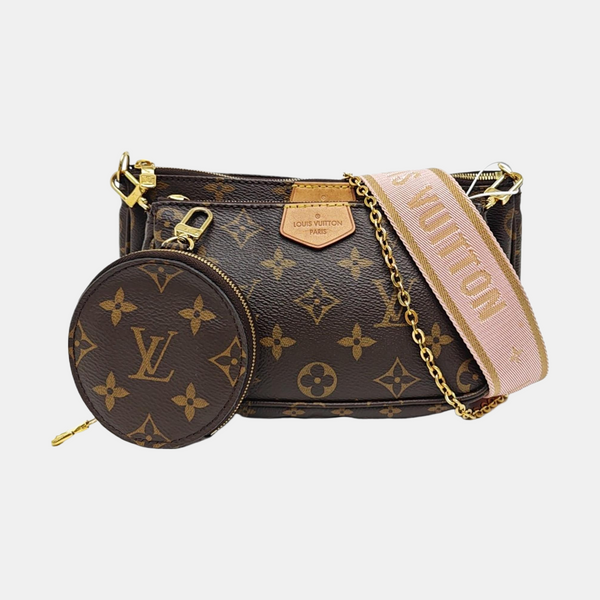 MULTI Monogram Coated Canvas Brown