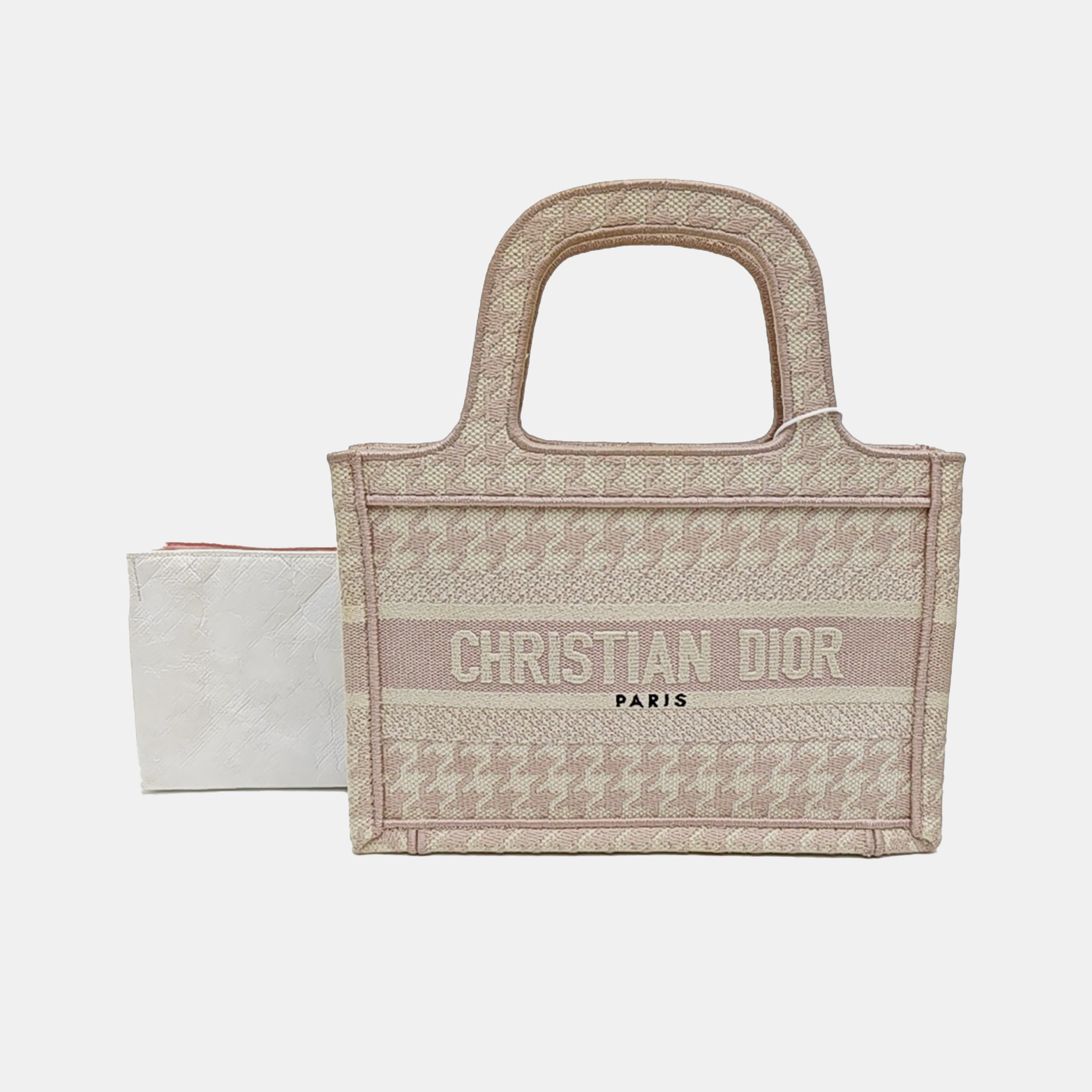 Book Tote Mini Canvas Pink
