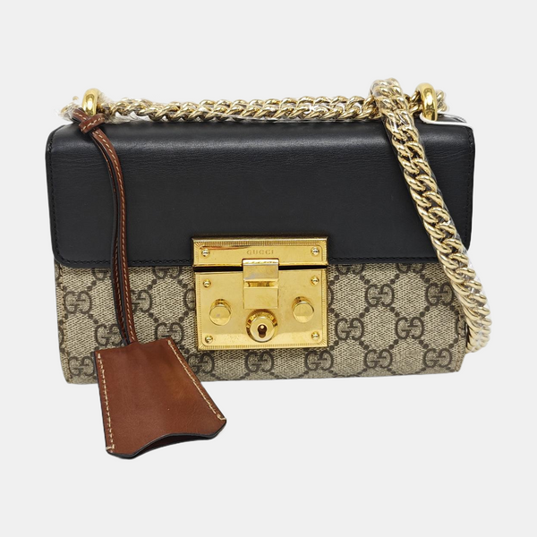 Padlock Small Monogram Coated Canvas Multicolor