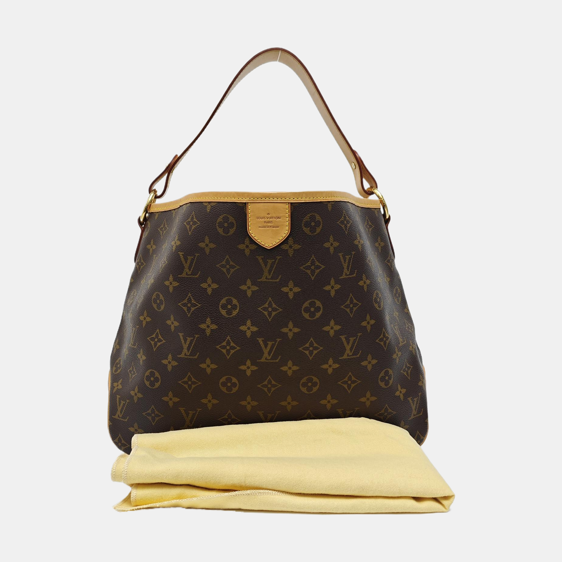 DELIGHTFUL Monogram Coated Canvas Brown