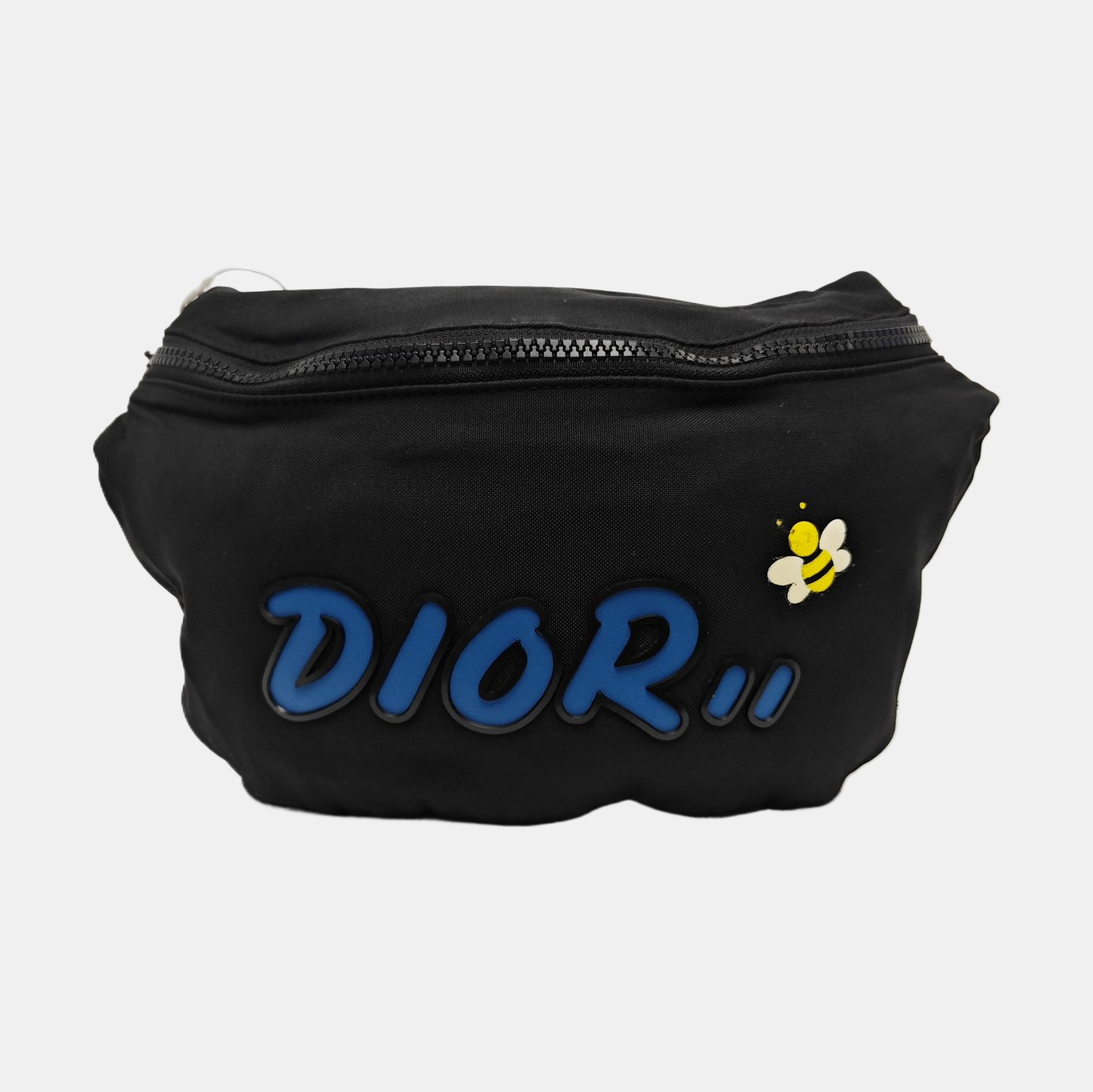 Fabric Belt Bag Black