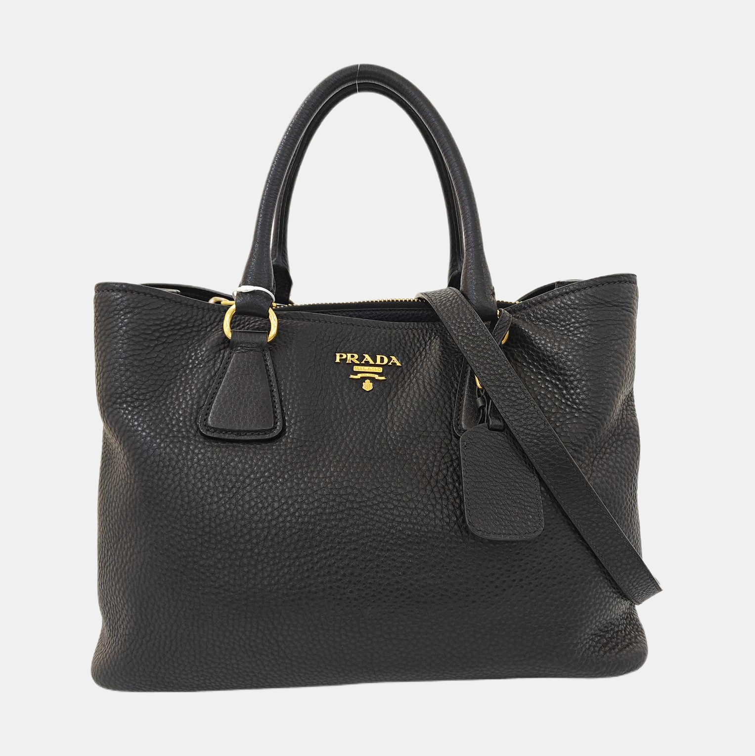 Calfskin Tote Bag Black