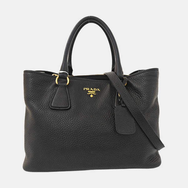 Calfskin Tote Bag Black