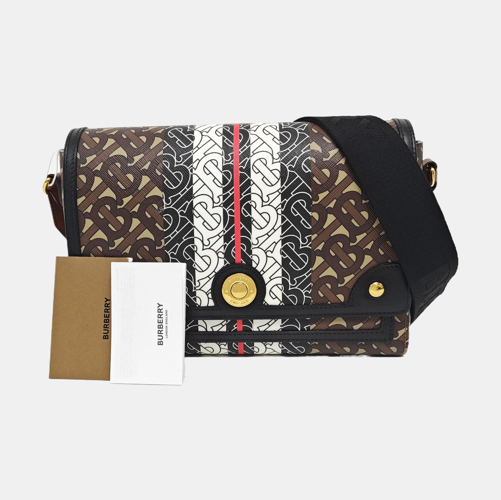 Note Coated Canvas Brown