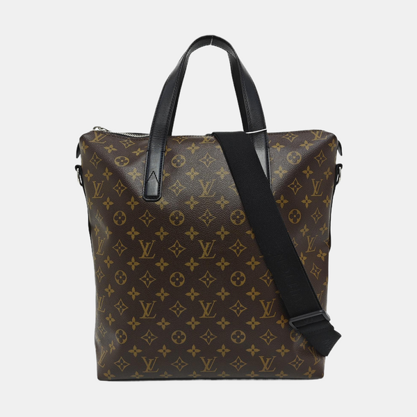 KITAN Monogram Coated Canvas Brown
