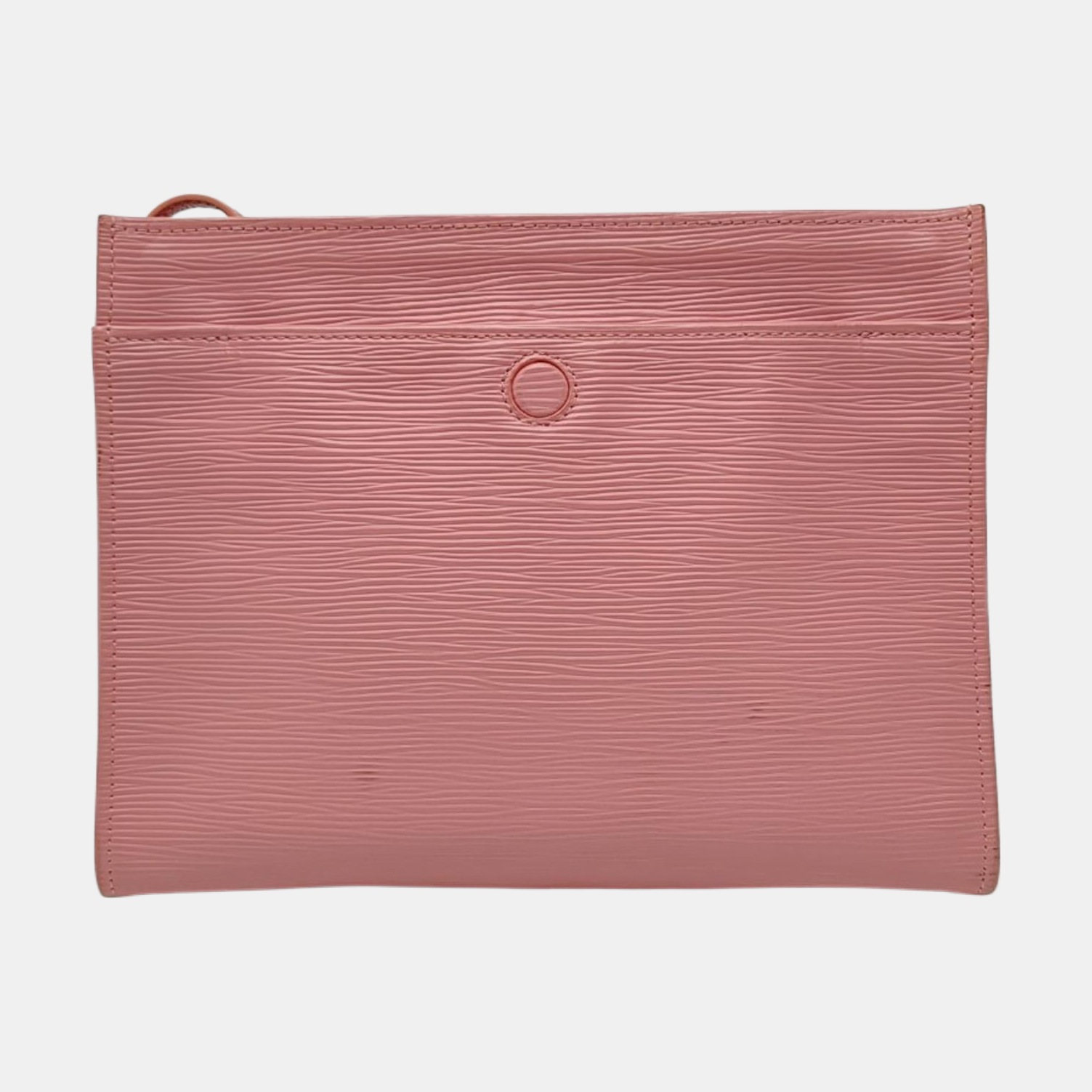 Leather Clutch Pink