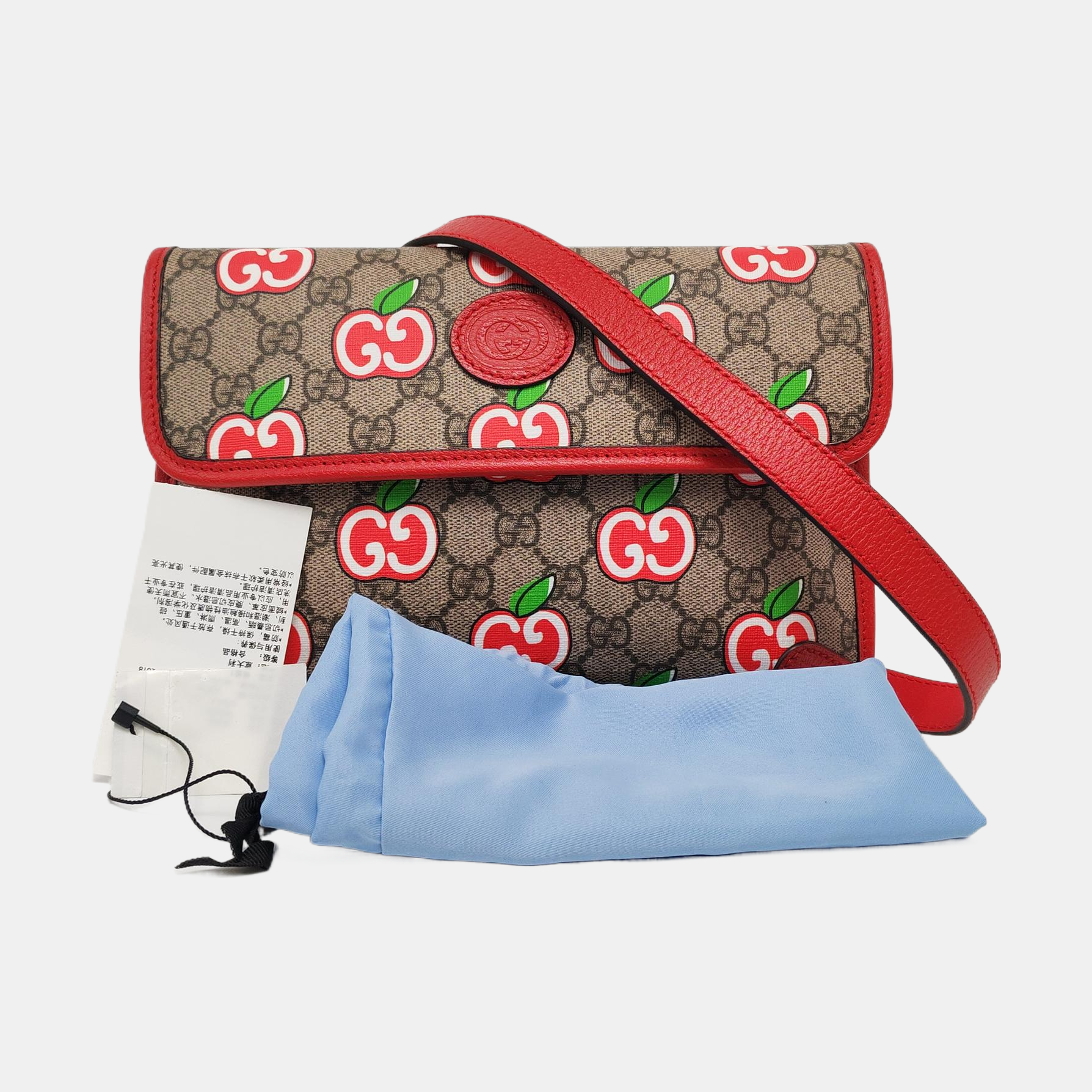 Neo Vintage Monogram Coated Canvas Red