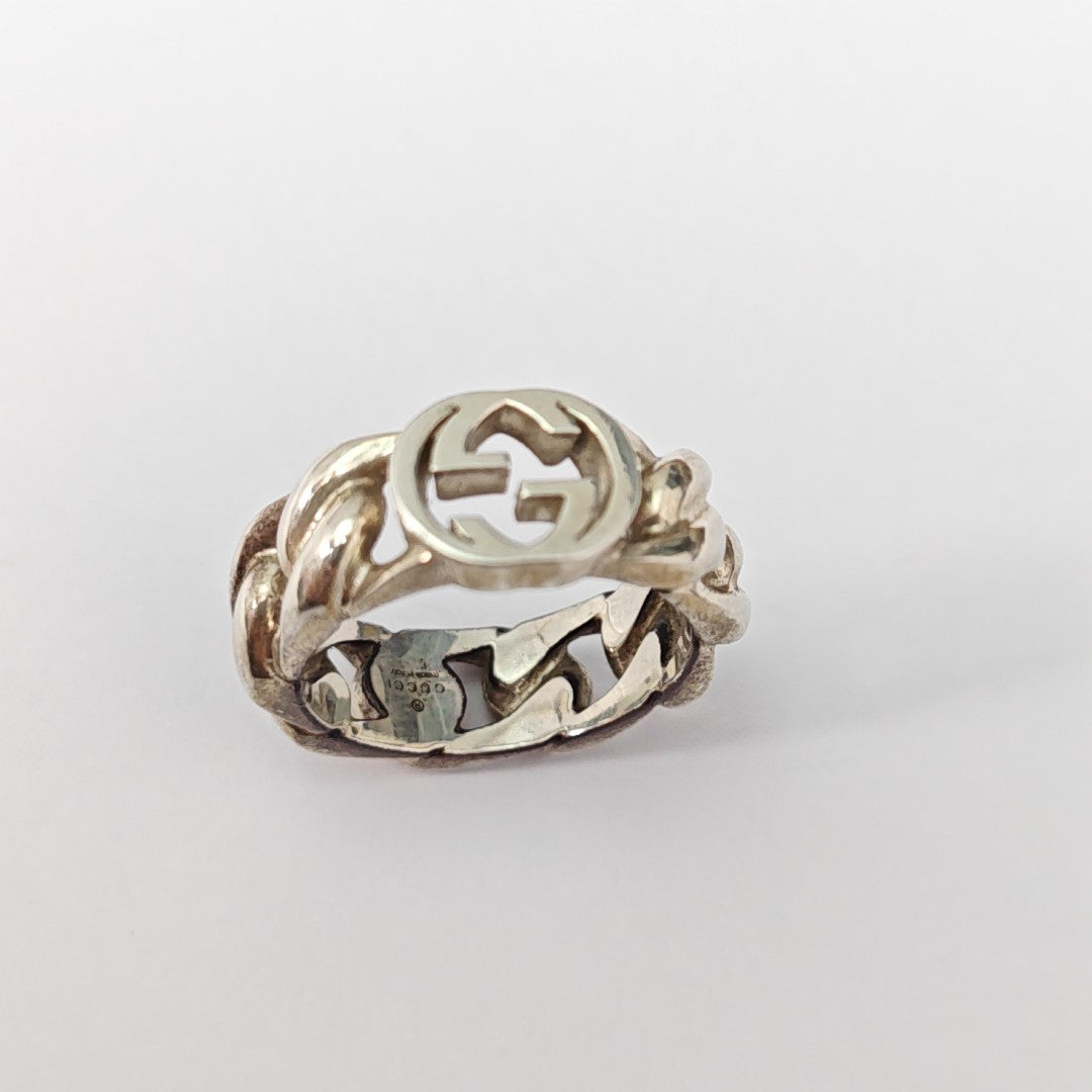 925 Sterling Silver Ring HK 13