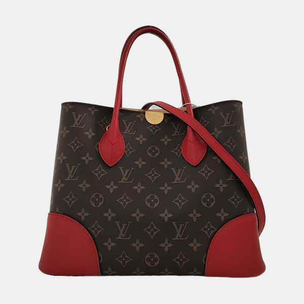 FLANDRIN Monogram Coated Canvas Brown