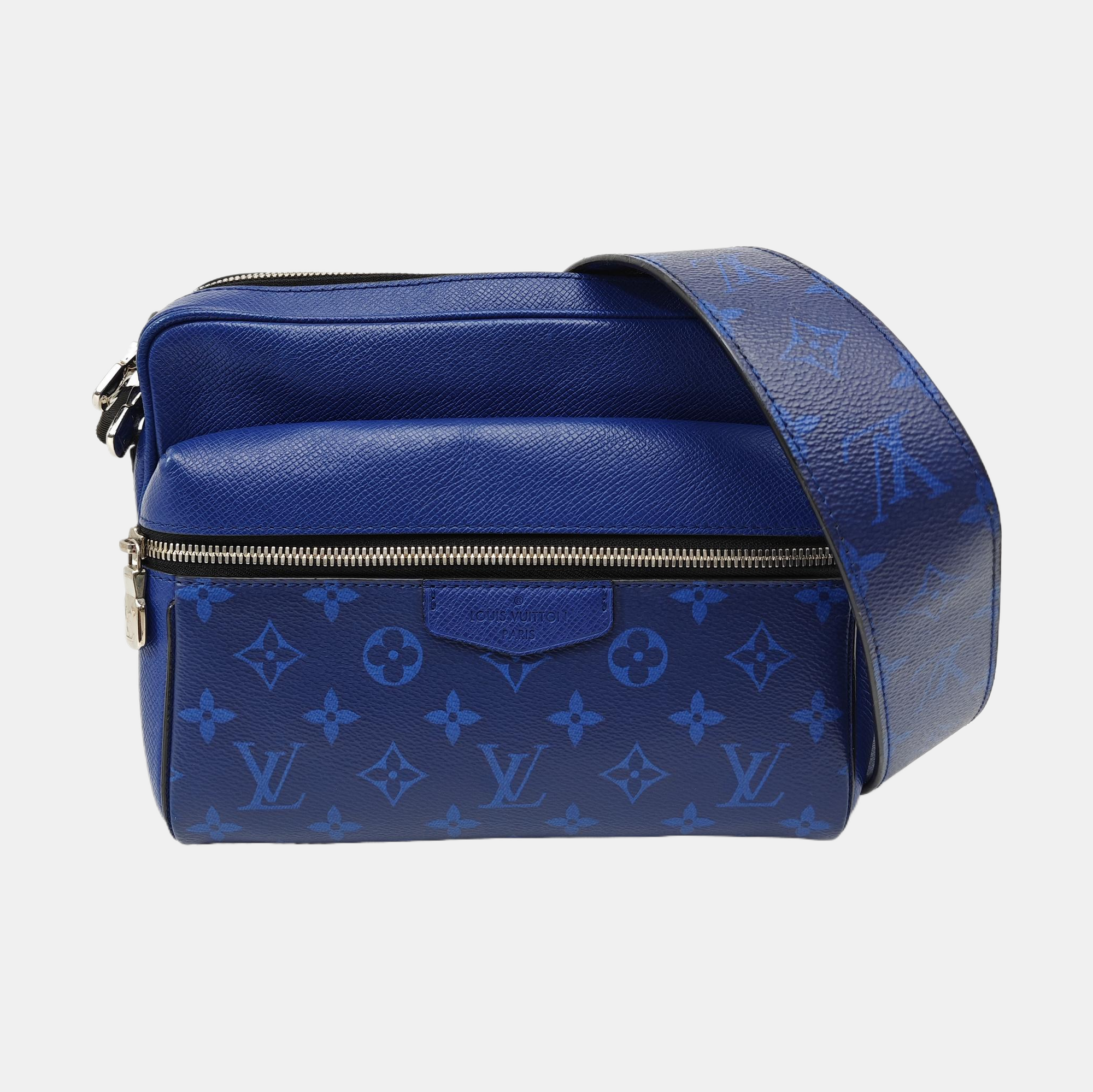 OUTDOOR PM Monogram Coated Canvas Blue