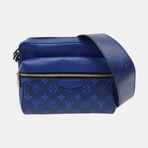 OUTDOOR PM Monogram Coated Canvas Blue