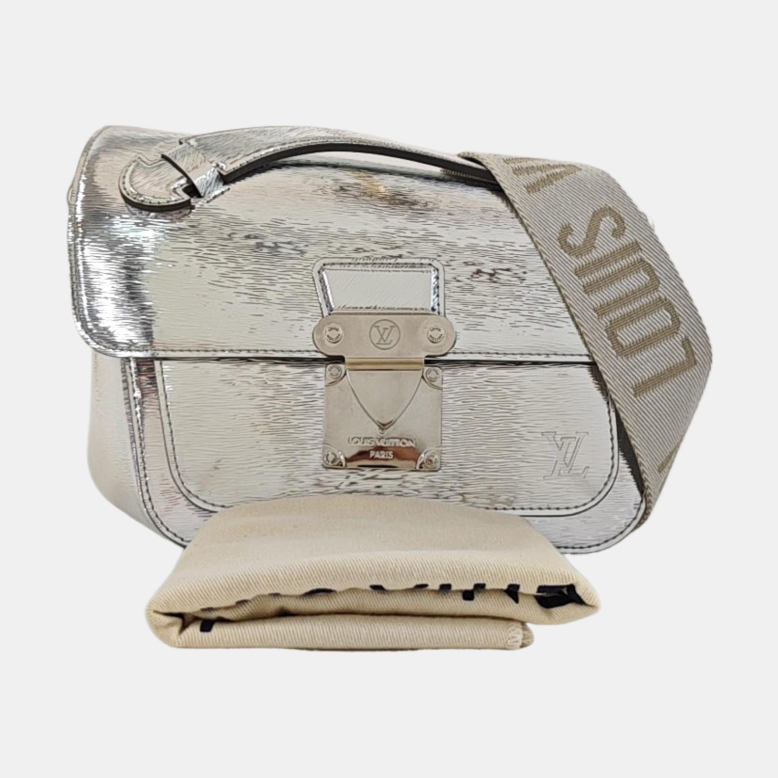 MONCEAU Patent Leather Silver