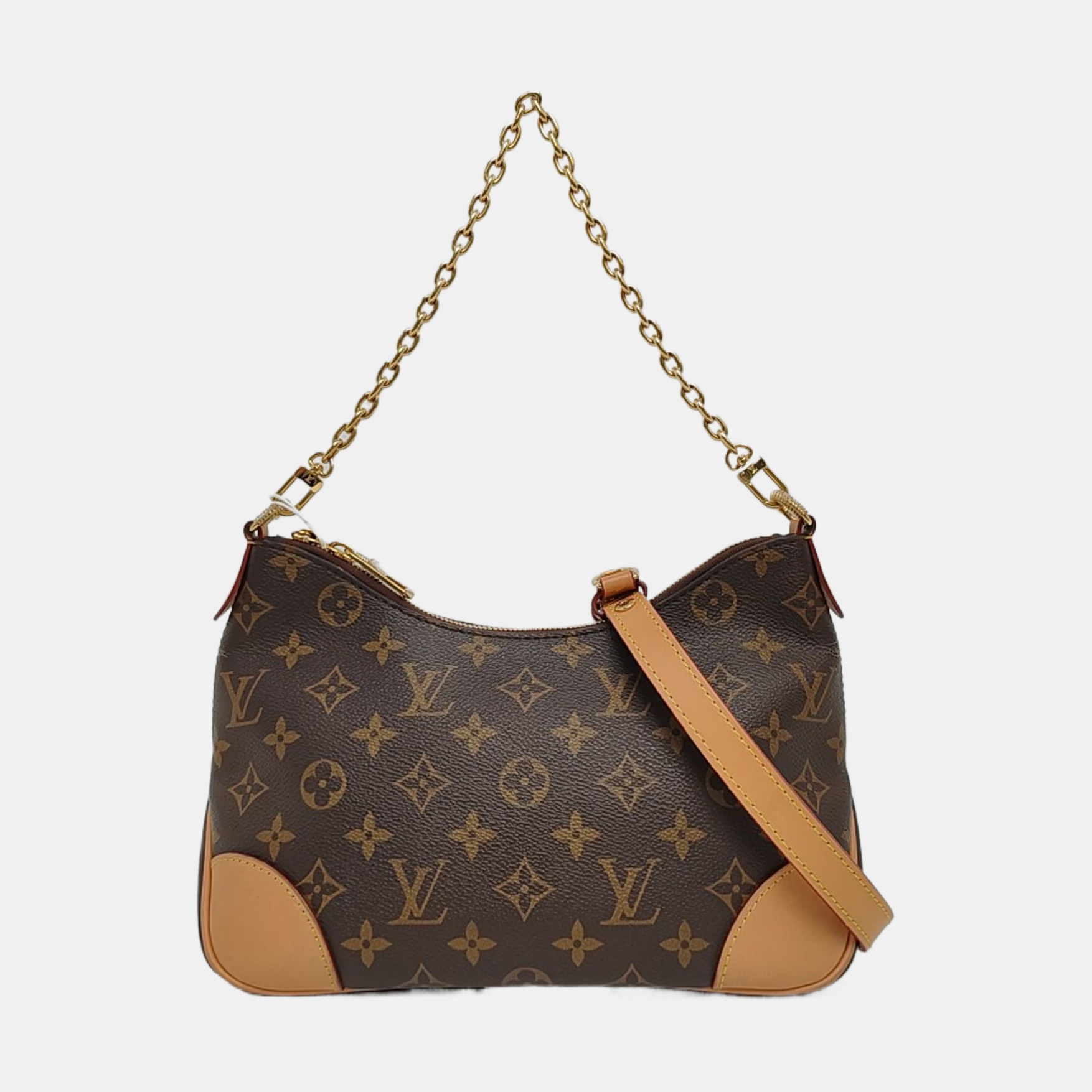BOULOGNE Monogram Coated Canvas Brown