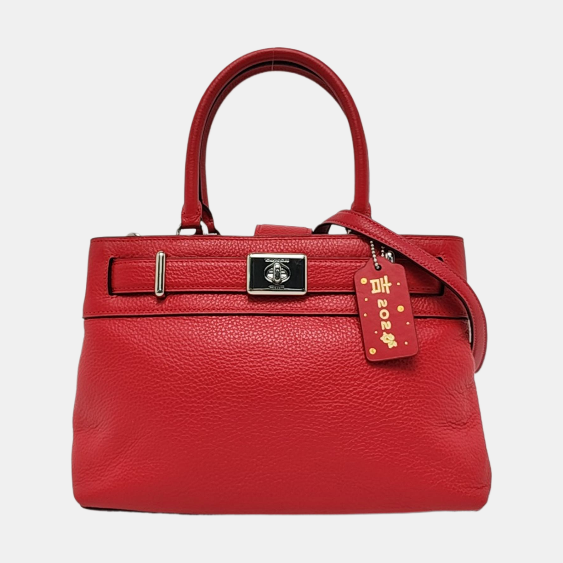 Kelly Calfskin Red