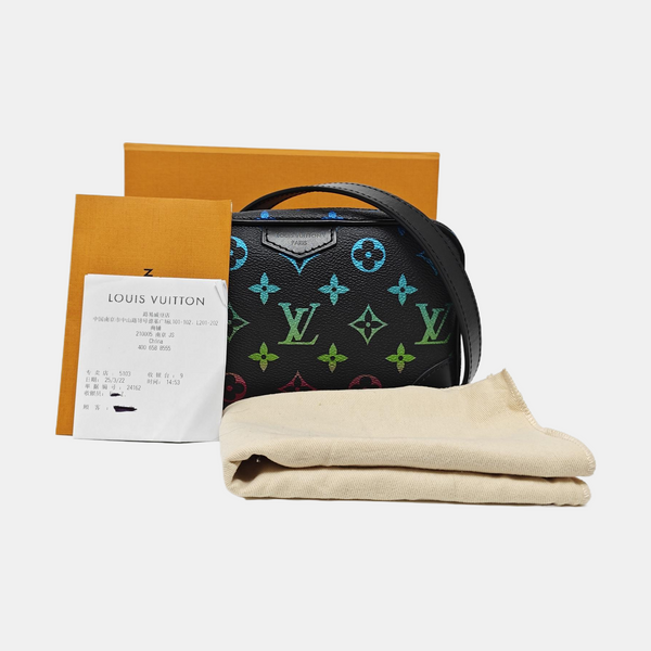 TROCADERO Monogram Coated Canvas Black