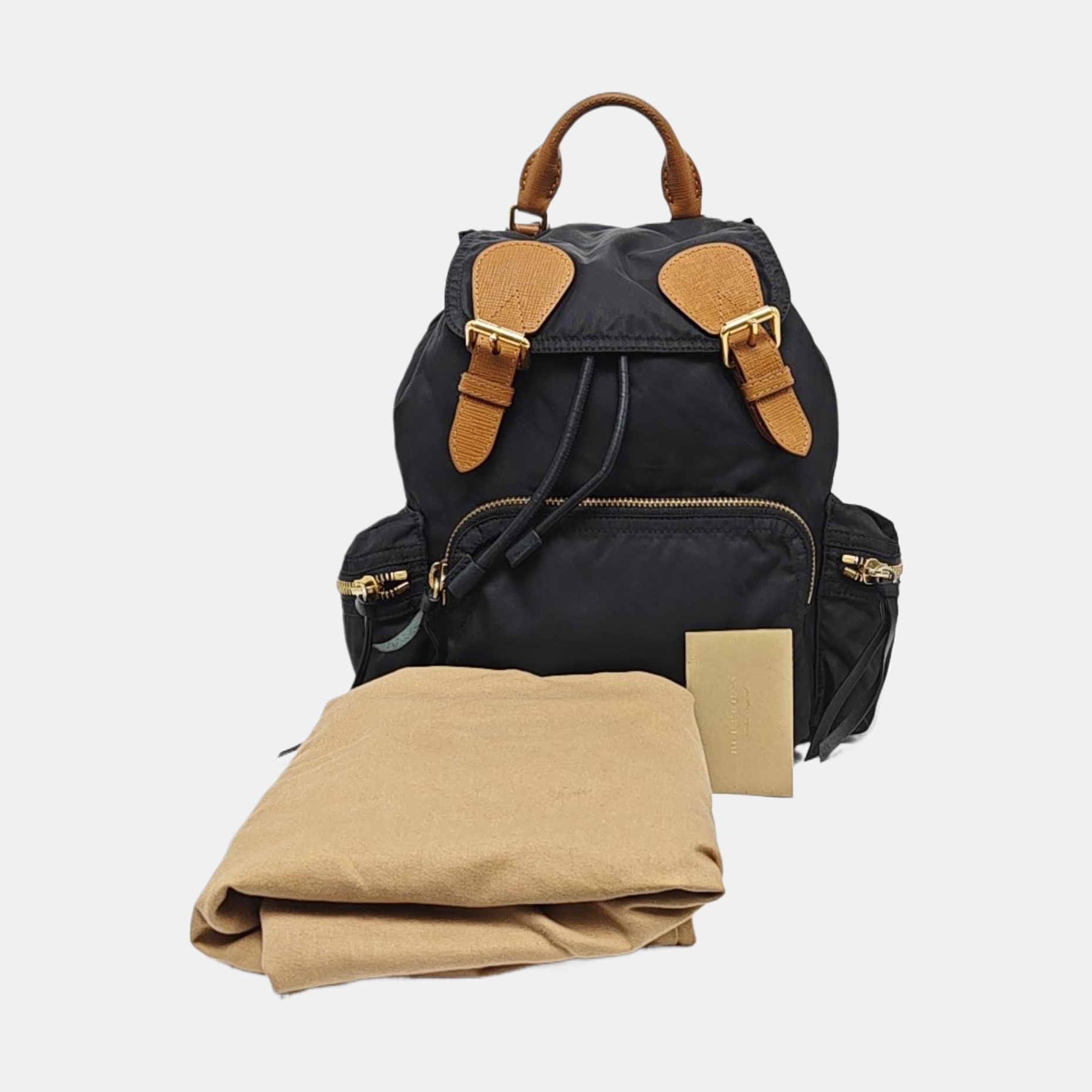 The Rucksack Medium Nylon Black