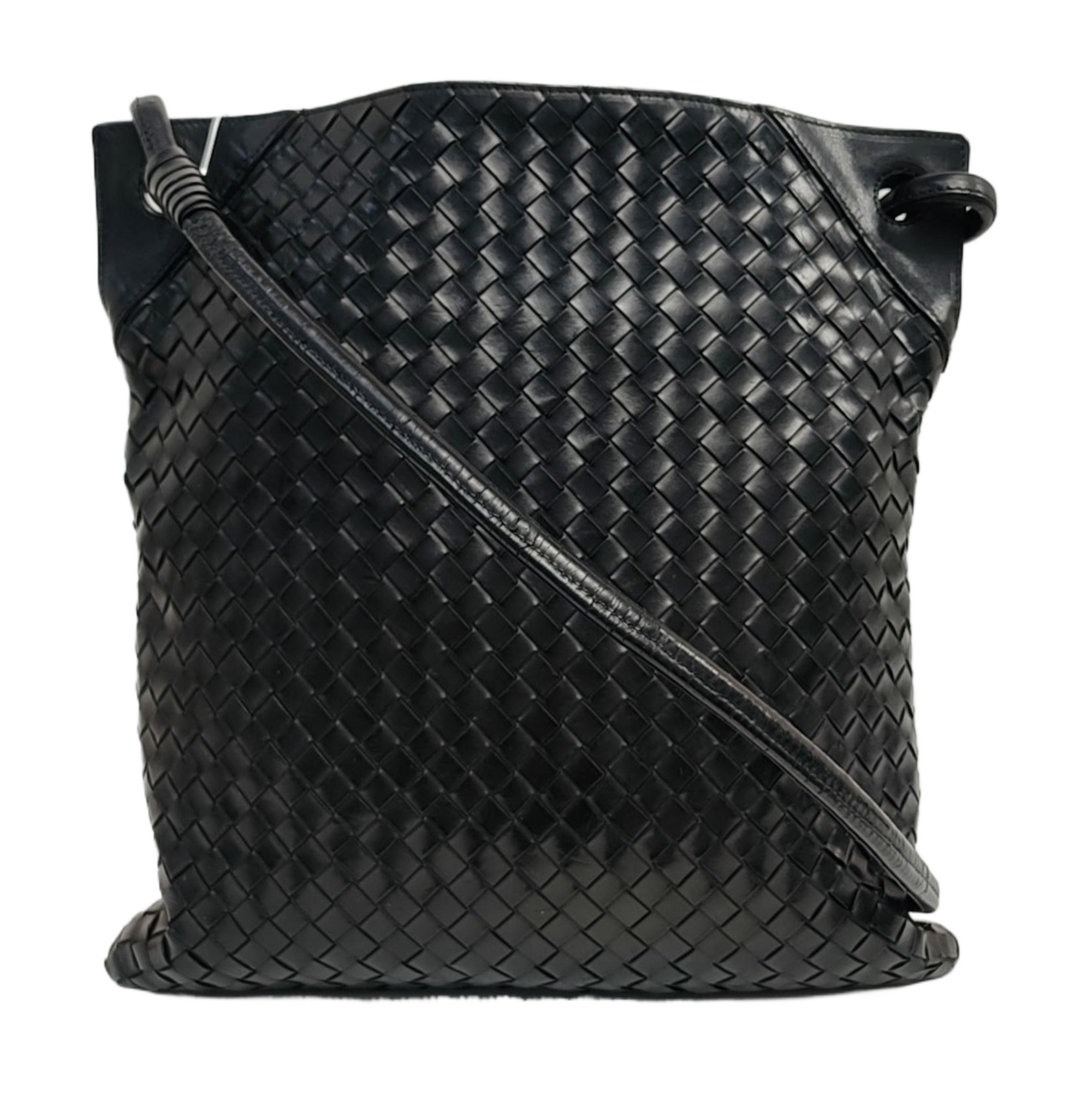 Lambskin Shoulder Bag Black