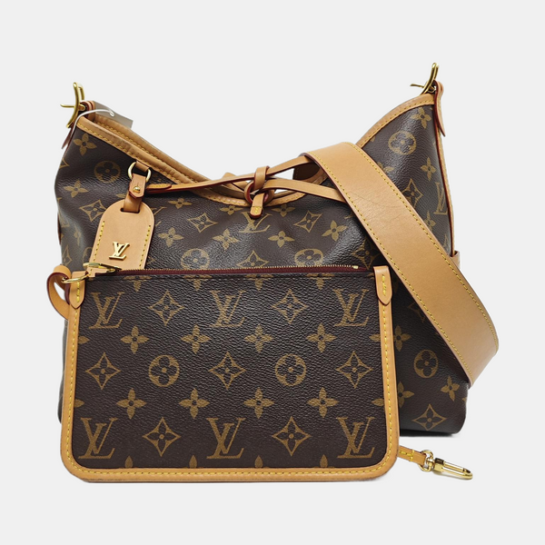 CARRYALL PM Monogram Coated Canvas Brown
