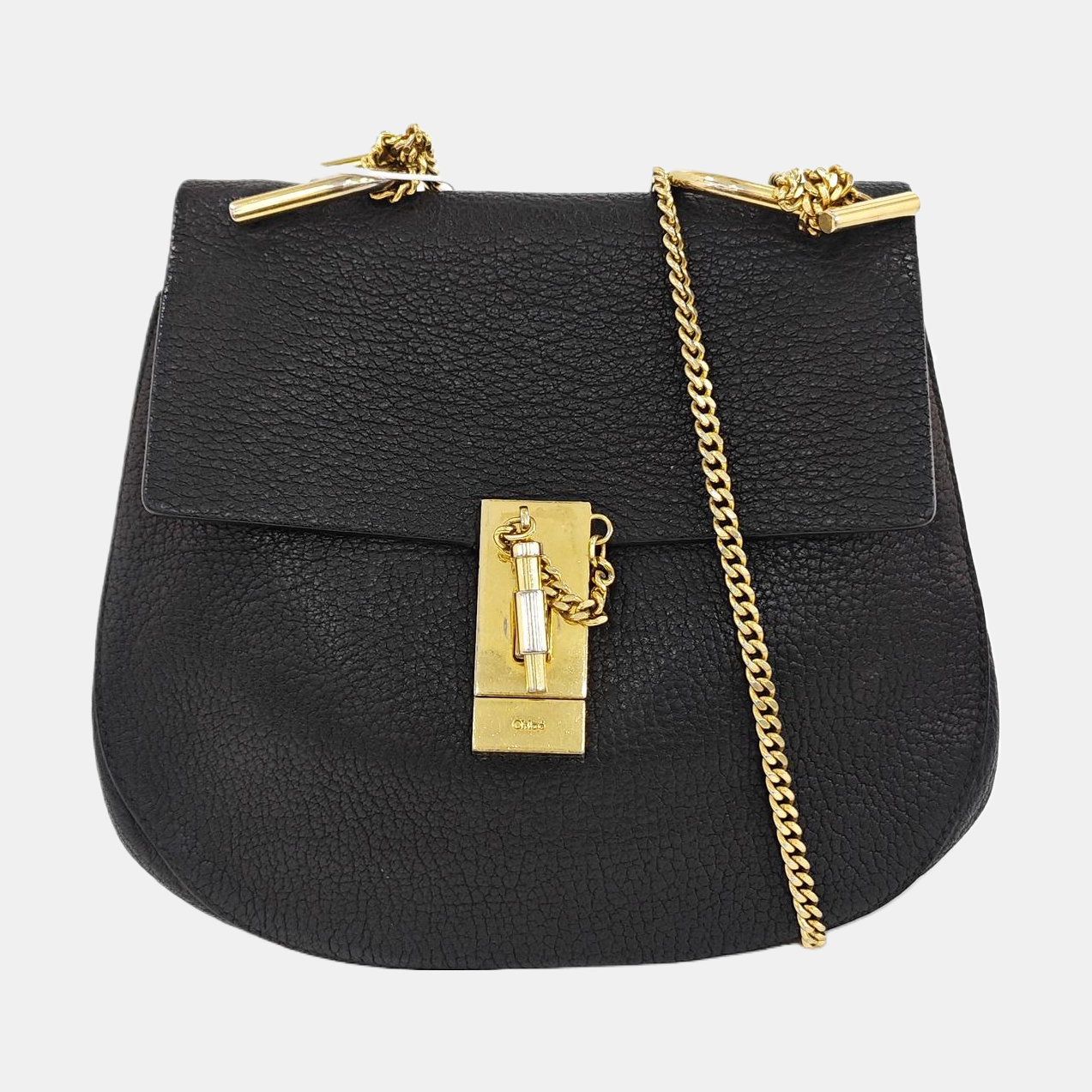 Drew Medium Calfskin Black