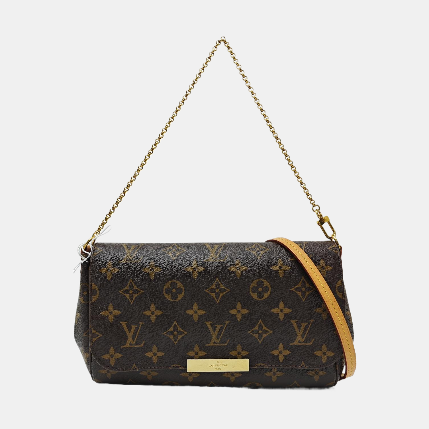 FAVORITE MM Monogram Coated Canvas Brown