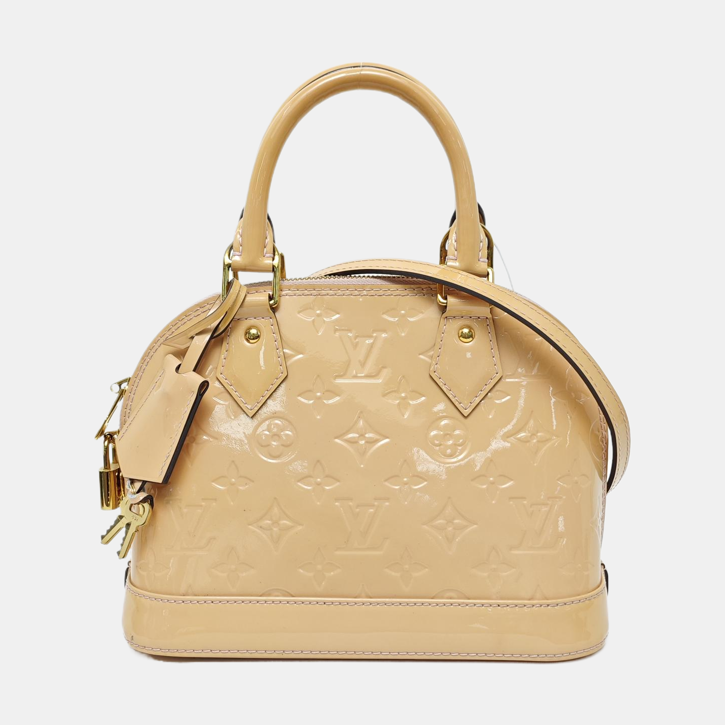 ALMA BB Patent Leather Beige