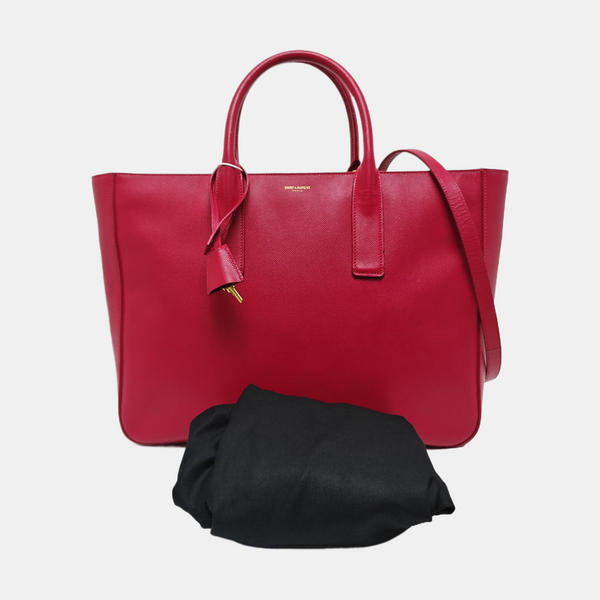 Calfskin Shoulder Bag Red