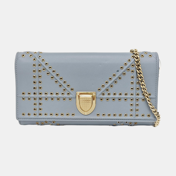 Diorama Small Calfskin Blue