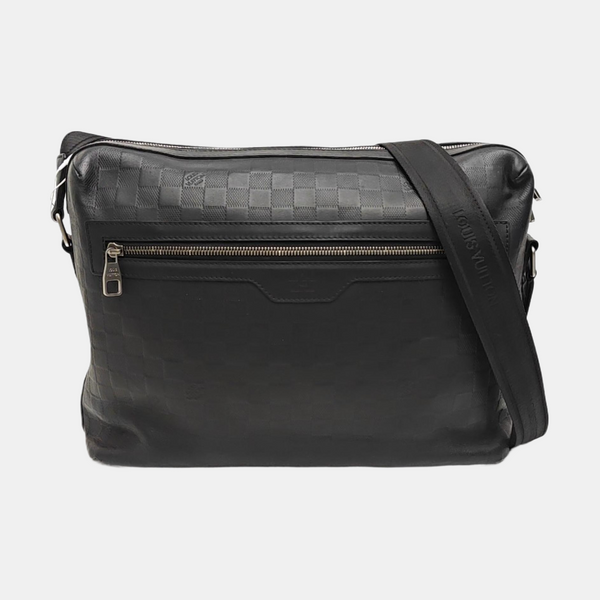 CALYPSO Damier Graphite Calfskin Black