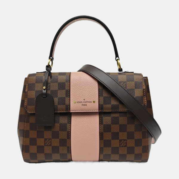BOND STREET Damier Ebene Coated Canvas Brown