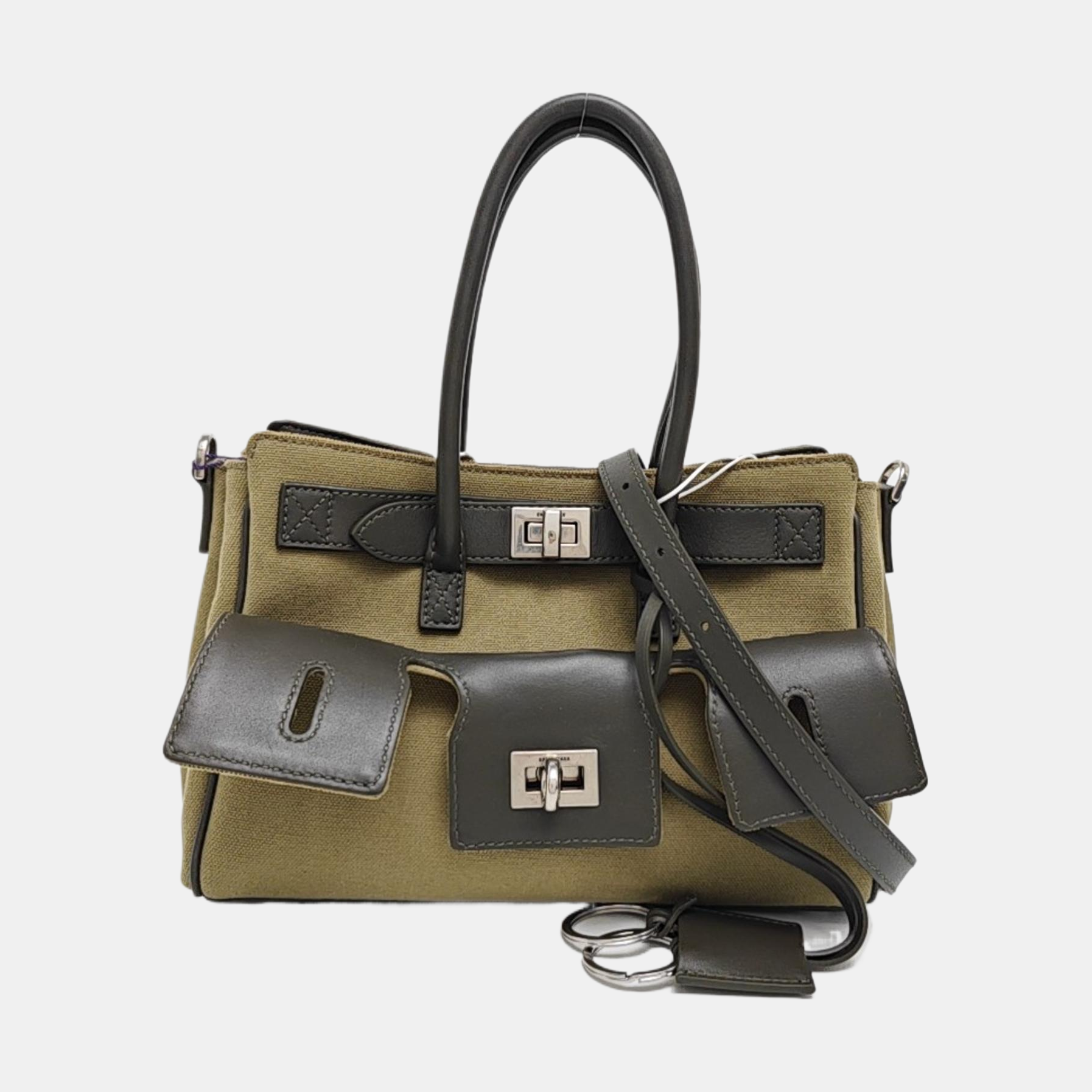 Canvas Shoulder Bag Green