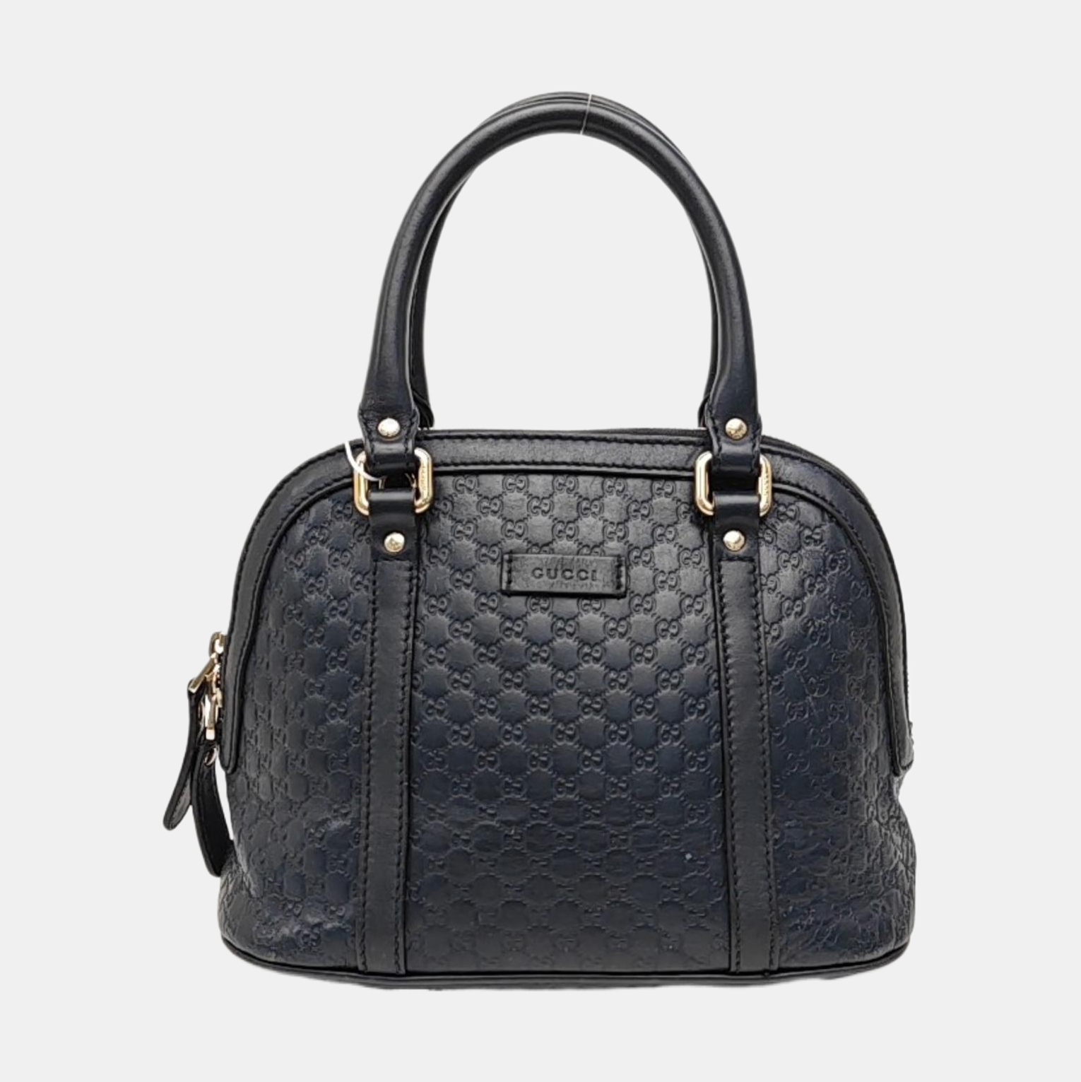 Microguccissima Monogram Calfskin Blue