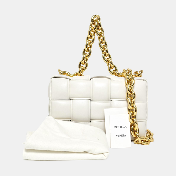 Cassette Medium Lambskin White