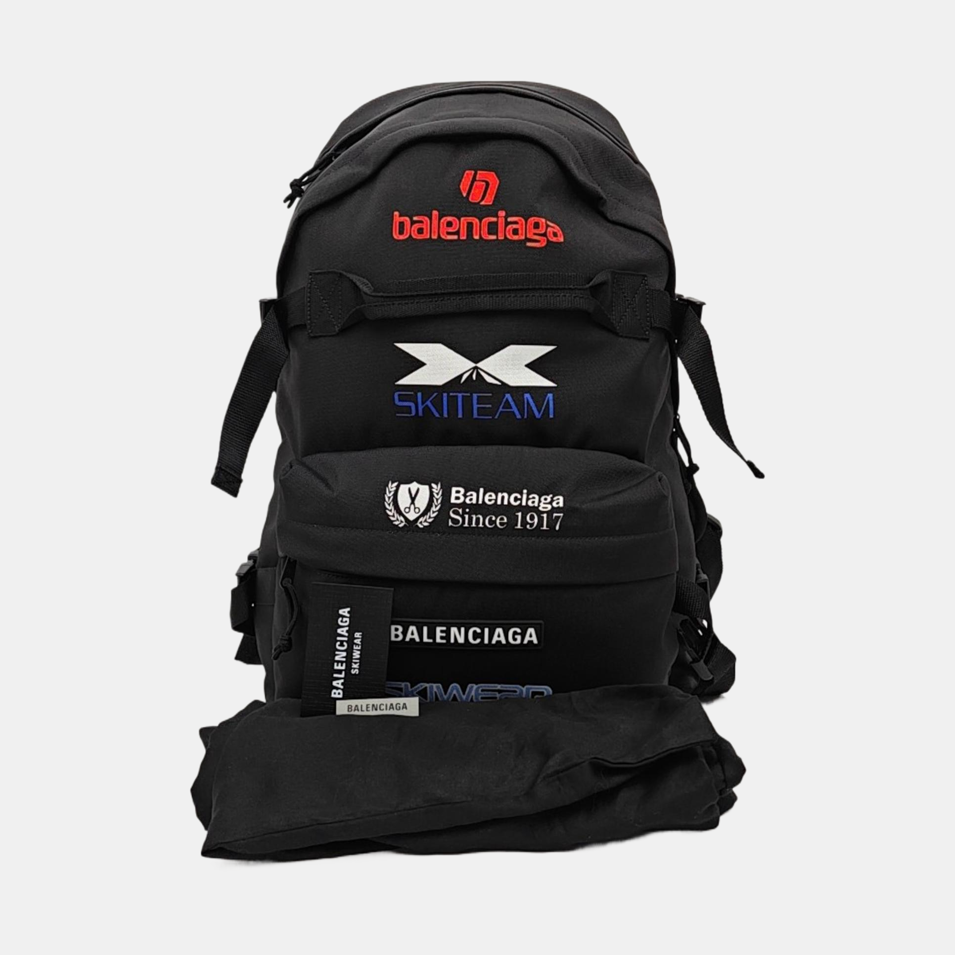 Nylon Backpack Black