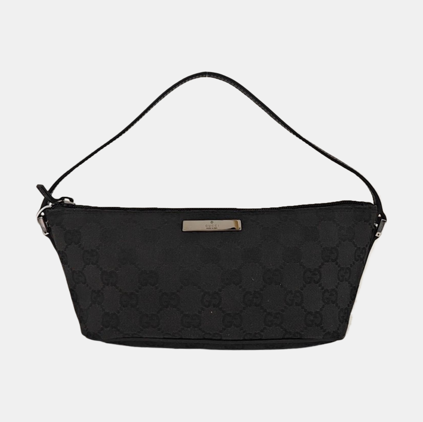 Monogram Canvas Top Handle Bag Black